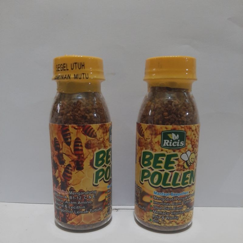 Beepolen asli 100% netto 75 gram Bee pollen madu