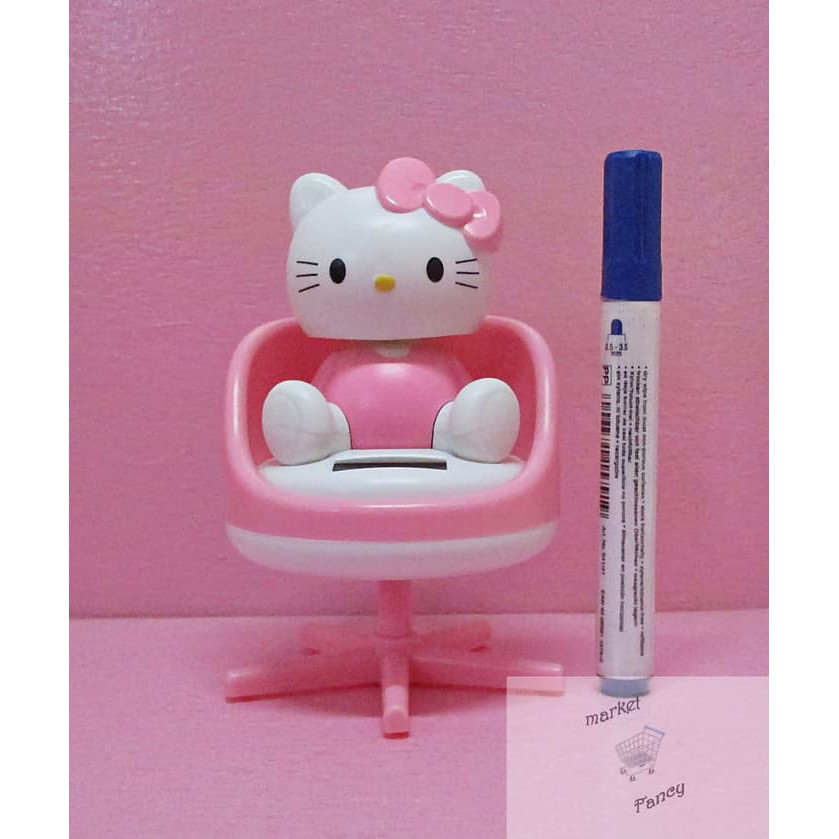 Pajangan Solar Kursi - Hello Kitty