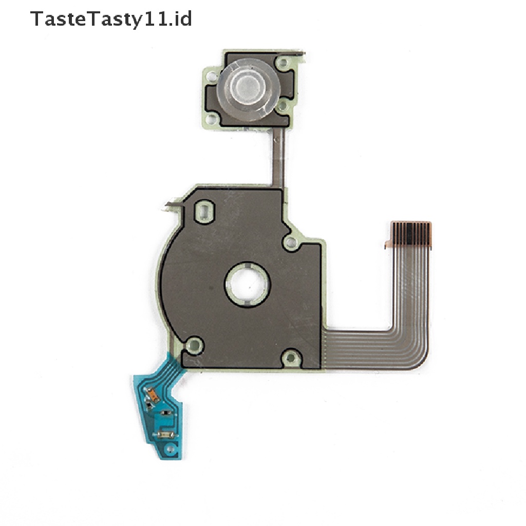 【TasteTasty】 1Pc D-Pad Left Ribbon Keyboard Button Flex Cable Set with rubber for PSP3000 .