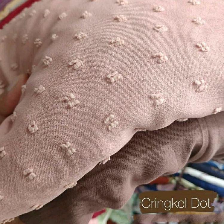 Uragiri Airflow Crinkle / crinkle dotty / rayon crinkle / crinkle import premium / uragiri original 