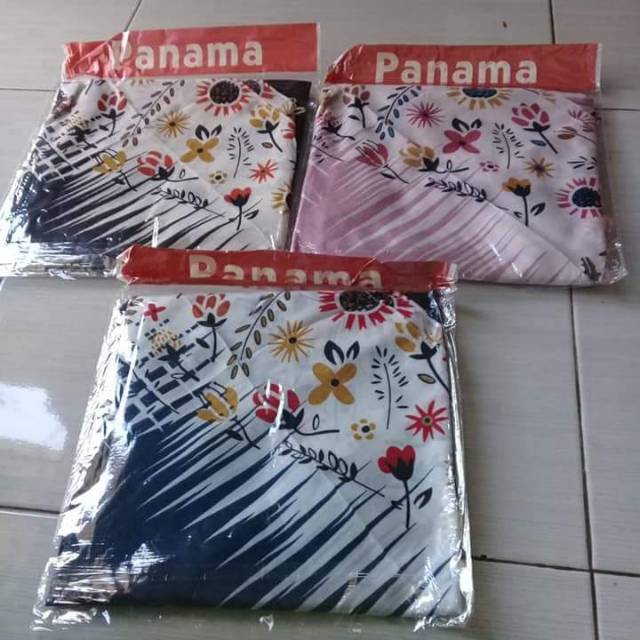 Hijab segi empat motif flow