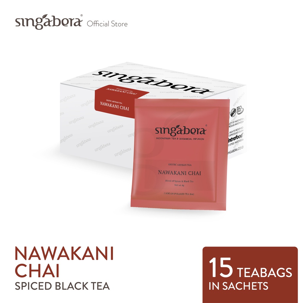 

Singabera Nawakani Chai - Spiced Black Tea-4 Box @15sachet