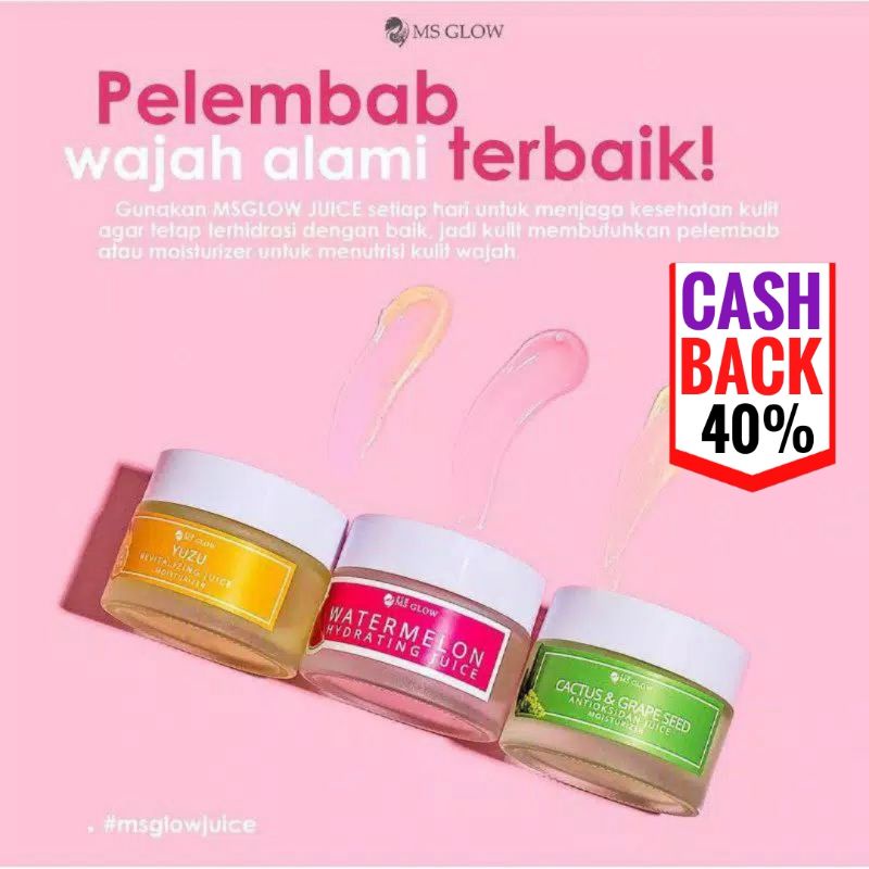 MOISTURIZER MSGLOW/ HIDRA MS GLOW TERMURAH / MOIST MS GLOW TERMURAH / YUZU MS GLOW TERMURAH / JUICE