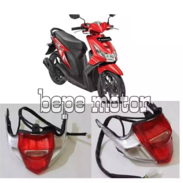 Lampu belakang Honda beat karbu lampu stop beat karbu
