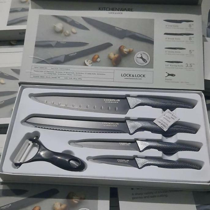 Lock n lock knife set - Silver