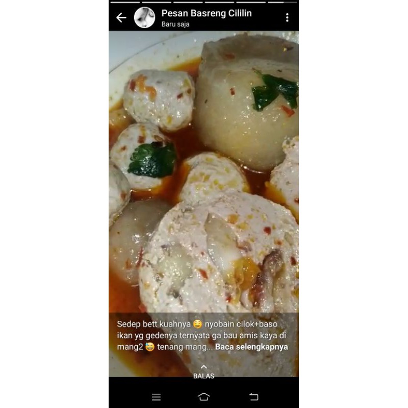 

bakso ikan bahari jumbo (instan ekonomis )