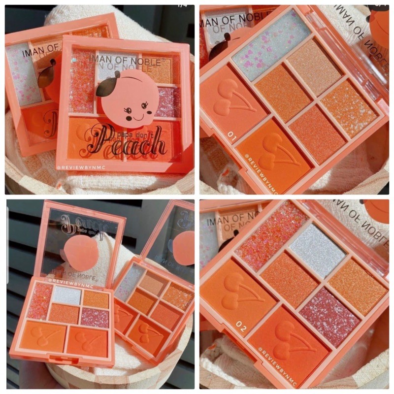 [ ECER ] ANYLADY SWEET DESSERT&amp; IMAN PEACH EYESHADOW