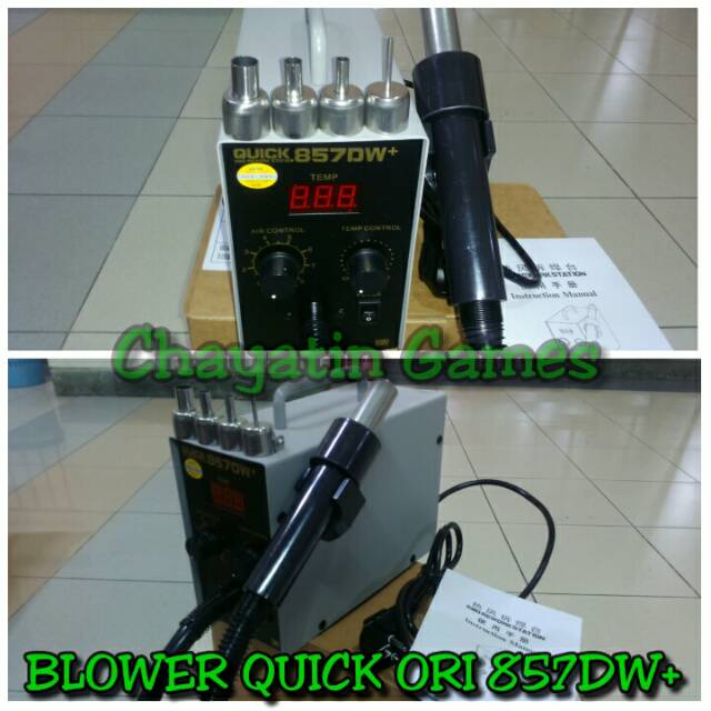 BLOWER / SOLDER UAP QUICK ORI TYPE 857DW+ ( DIGITAL )