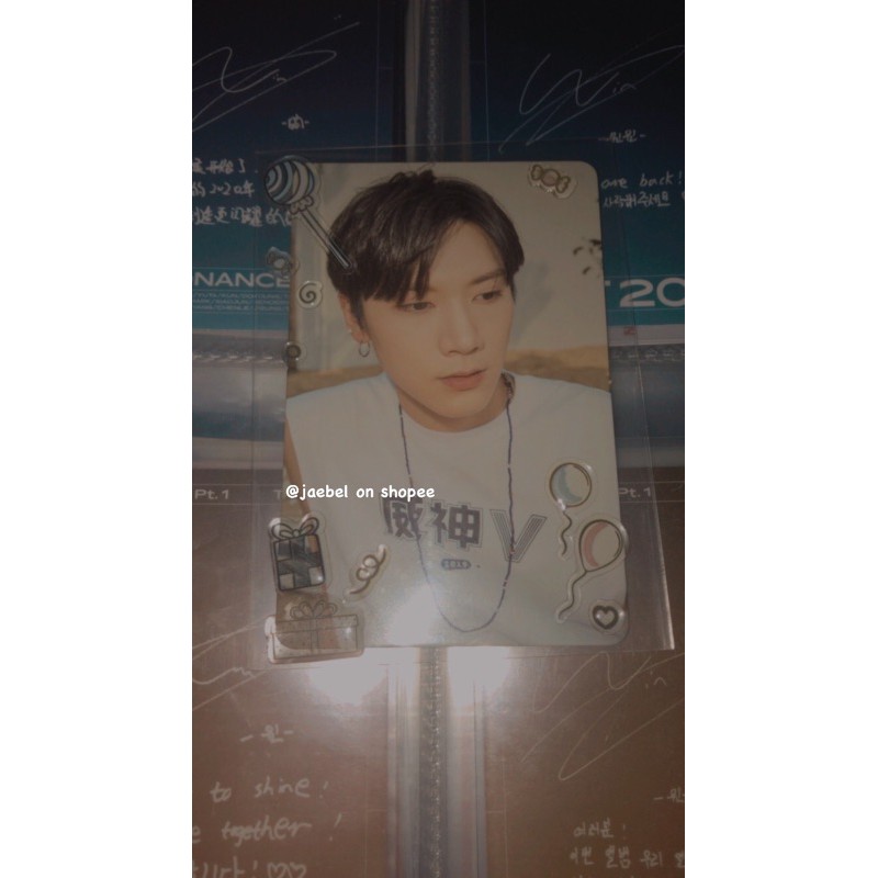 photocard ten wayv benefit yizhiyu summer vacation sumvac