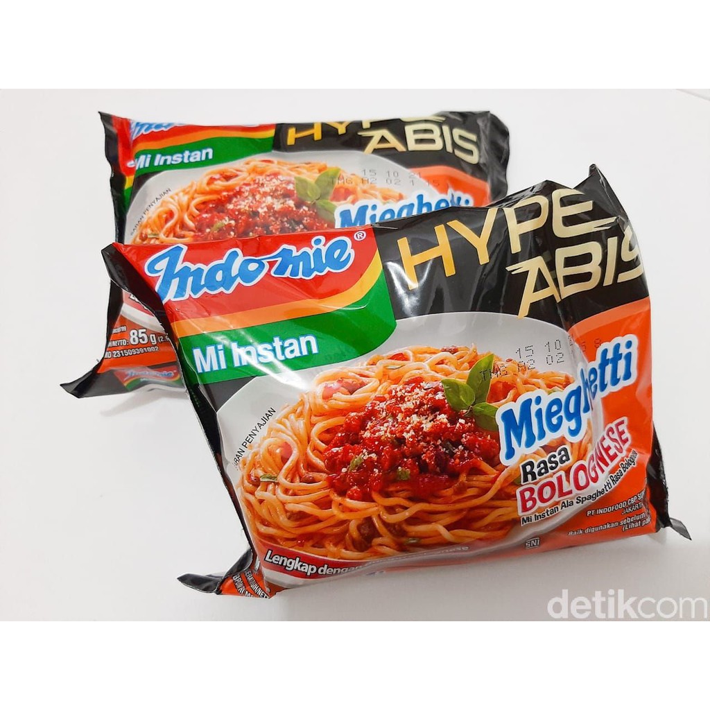 

Indomie Hypeabis Mieghetti Bolognese - Spageti Indomie - Mi Instan Mie