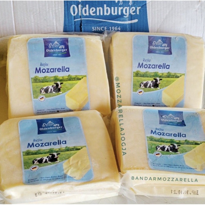 

MOZARELLA OLDENBURGER PREMIUM 250GR /Import Halal dari Jerman
