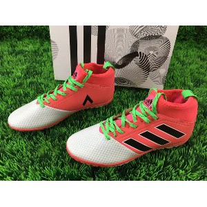 Futsal   Adidas Ace17 3 PrimeKnite TF  WHITE RED Termurah