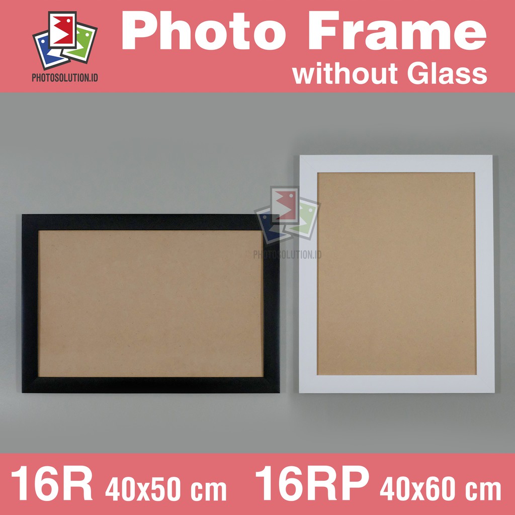 Bingkai Foto 16R 16RP Minimalis TANPA KACA - Photo Frame FM5