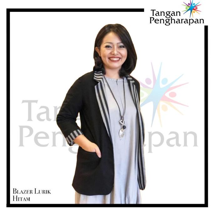 BATIK LURIK BLAZER - TANGAN PENGHARAPAN