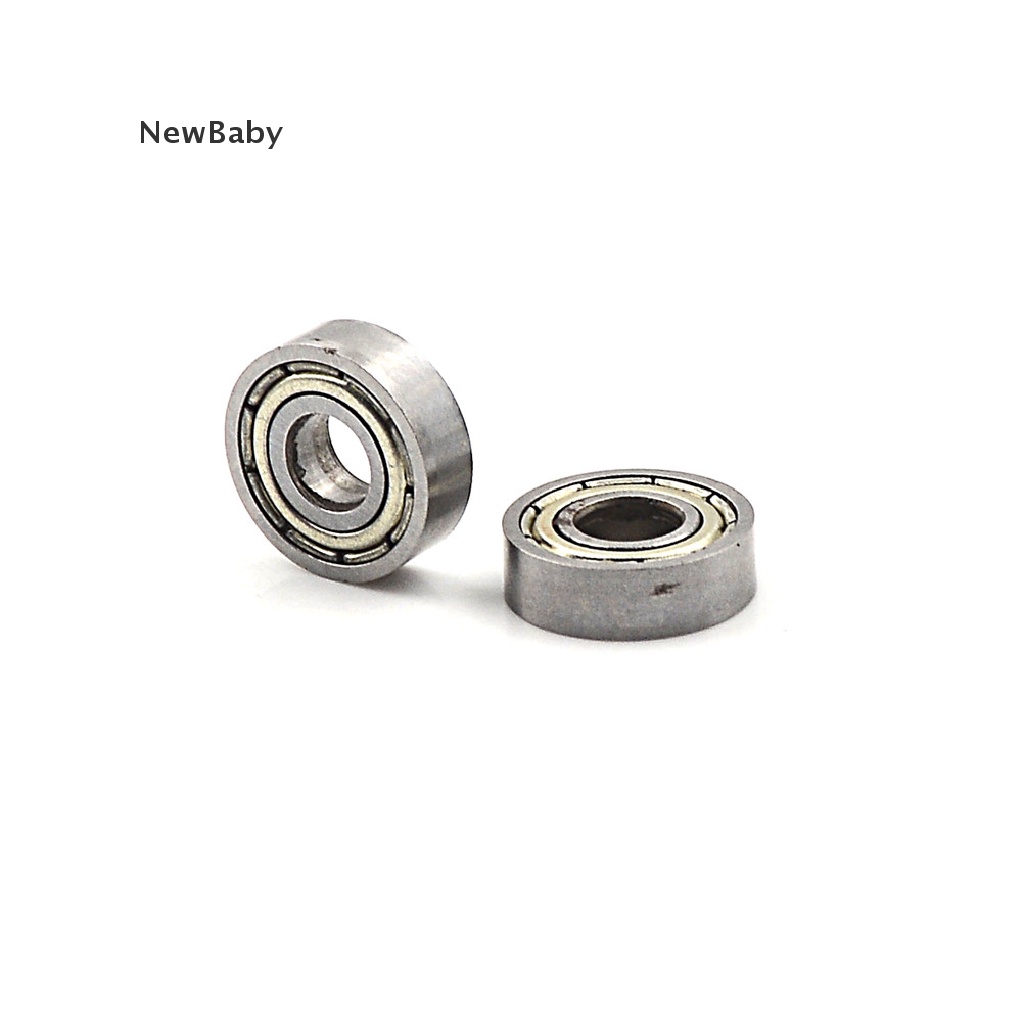 10pcs Bearing 695ZZ 695-Z Presisi Tahan Lama Ukuran 5x13 X 4mm