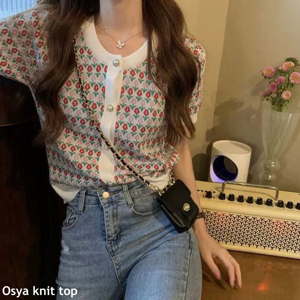Osya knit top - Thejanclothes