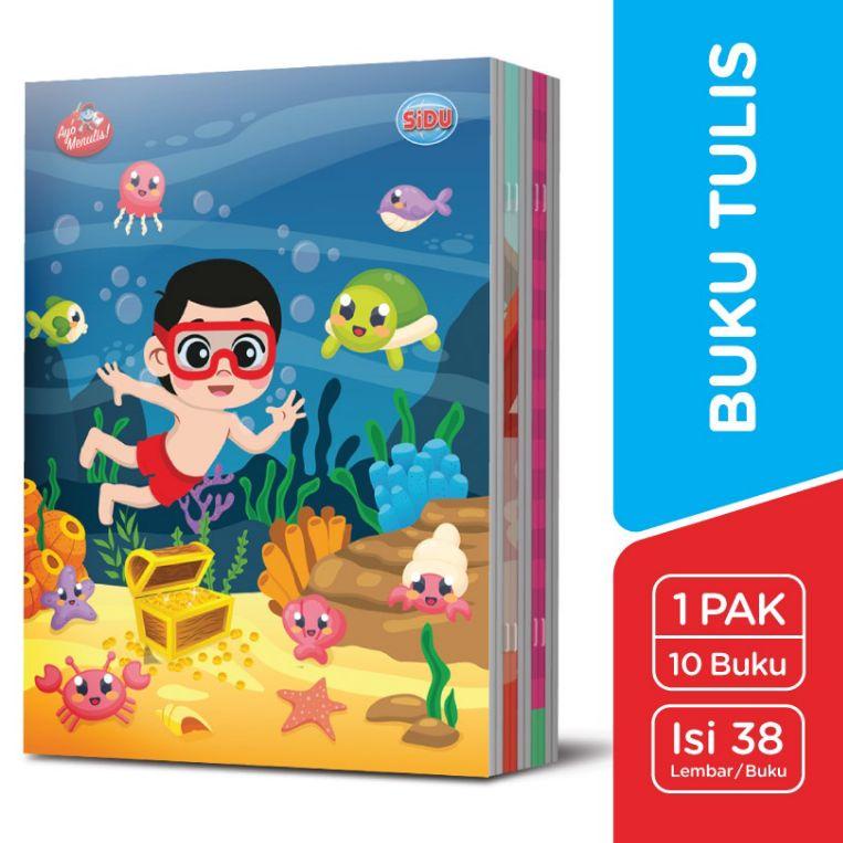 

hwg84 Buku tulis Sinar dunia 38 lembar ( 10 buku ) ,.,.,.,,