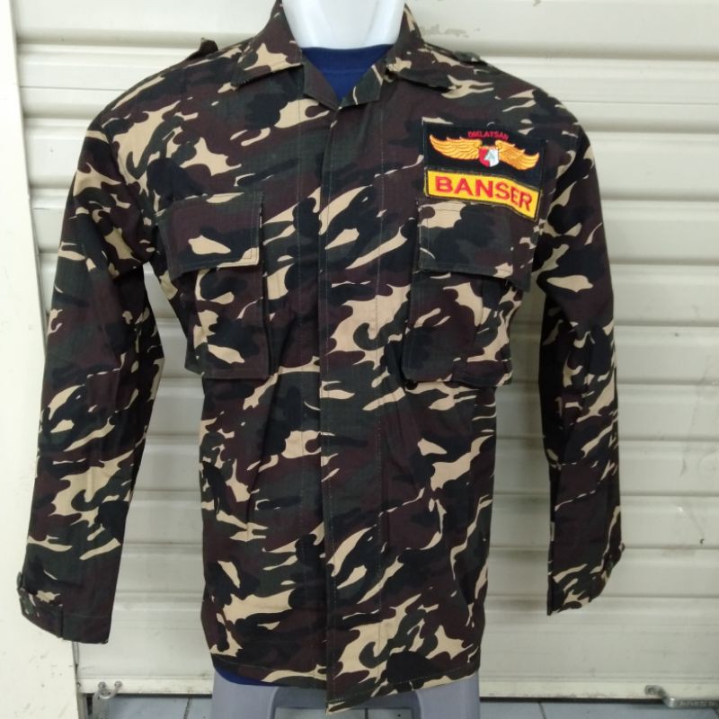 Seragam PDL Loreng Banser Ansor