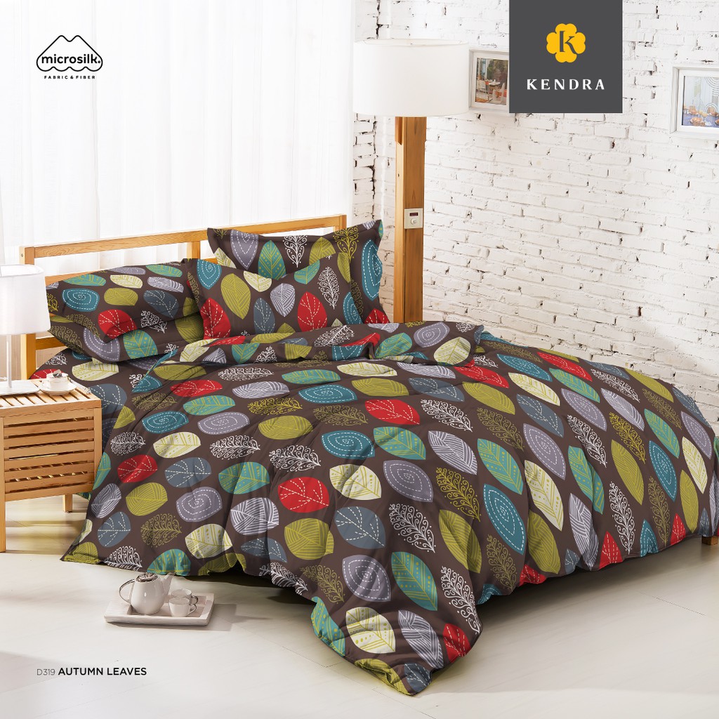 Kendra Sprei Set Uk.180x200x20 King Size Bed[b2] - Autum Leaves