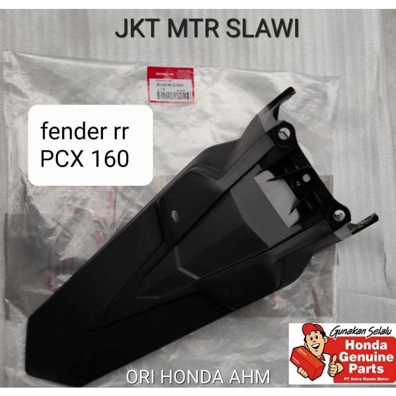 80101 K1Z N20 Spakbor belakang slebor belakang fender rear rr pcx 160 kode part 80101 K1Z N20