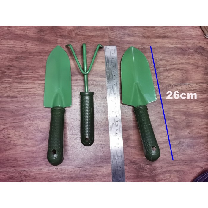 Garden Tools 3 Pcs / Alat Kebun Sekop Mini Garpu Set 3 Pcs