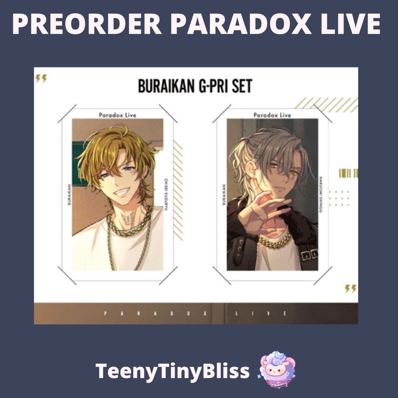 Paradox Live Buraikan G-Pri Set