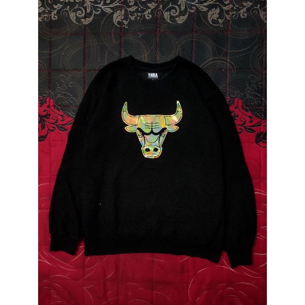 crewneck chicago bulls second gold