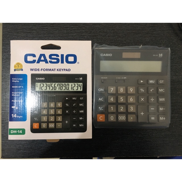 

Casio Kalkulator DH-14 Black