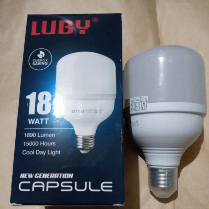 lampu LED luby capsule 18watt