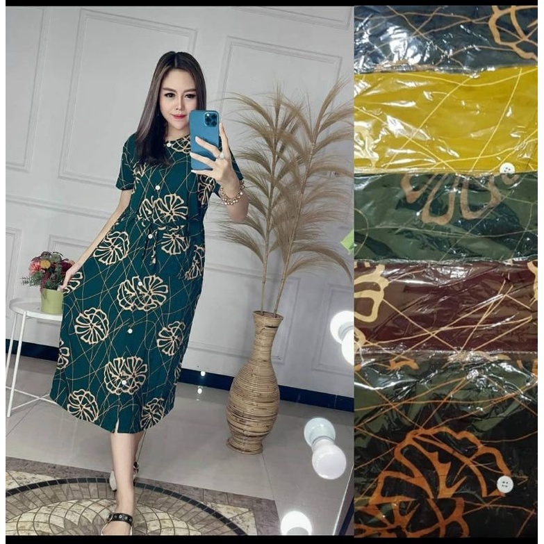 DASTER / DRESS ANDIN BUNGA