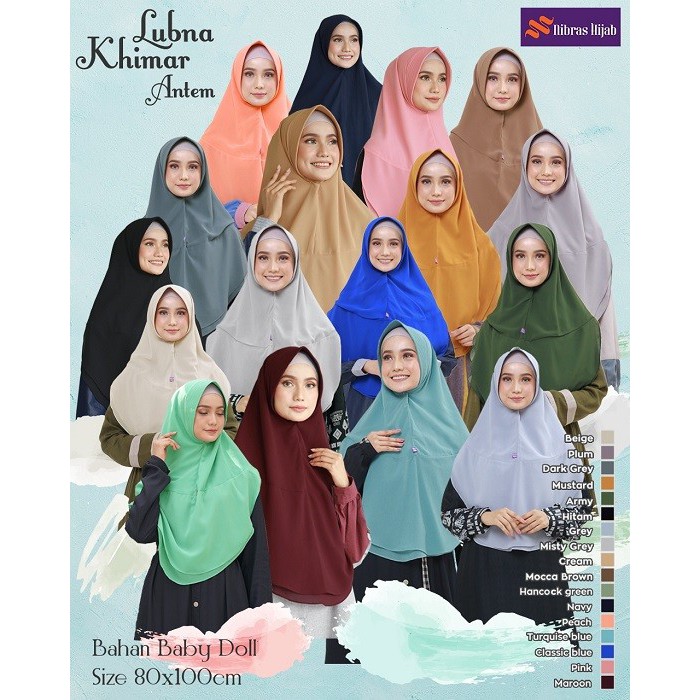 NIBRAS HIJAB LUBNA KHIMAR