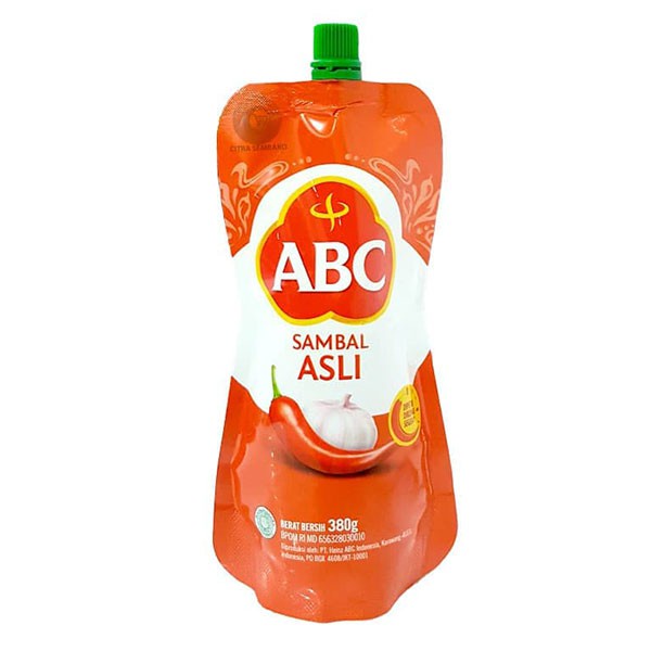 

ABC Sambal Asli Pouch 380 Gr