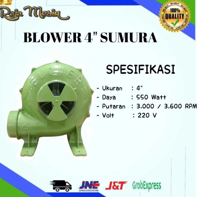 }}}}}}] Blower Angin Sumura 4 inch / Mesin Blower Keong 4" SUMURA