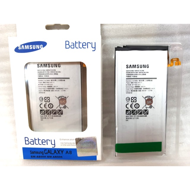 BATERAI BATRE SAMSUNG A8 A800 A8 2015 EB-BA800ABE ORIGINAL