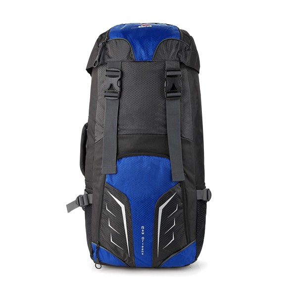 Justrue Tas Gunung Carrier 60 Liter Ransel Pendaki 60L Biru 307