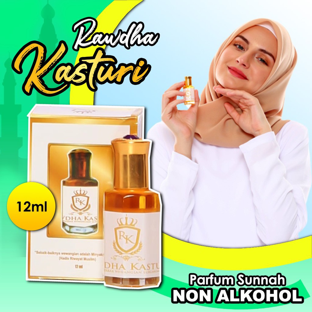 Parfum Kasturi Original Rawdha Kasturi Minyak Wangi Kijang Kasturi
