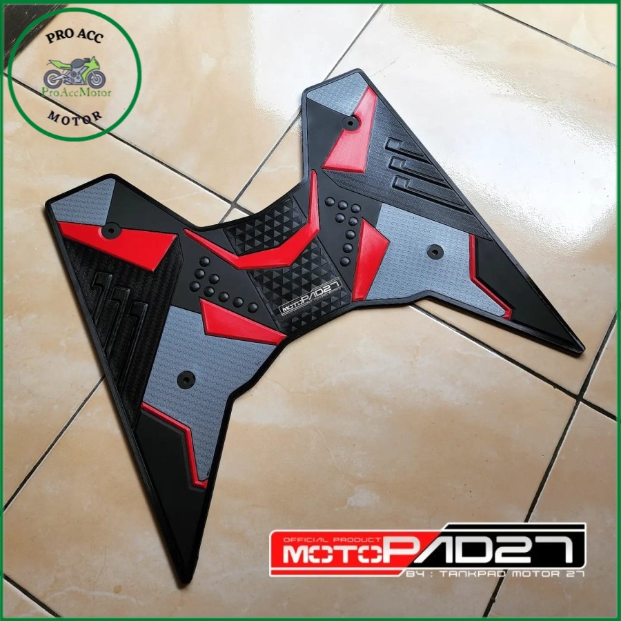 ( COD ) karpet pijakan kaki NEW VARIO 160 MOTOPAD27 RUBBER 3D