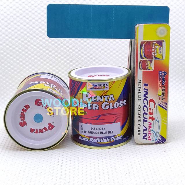 PENTA SUPER GLOSS GRENADA BLUE MET CAT BODY CAT DUCO 200ml