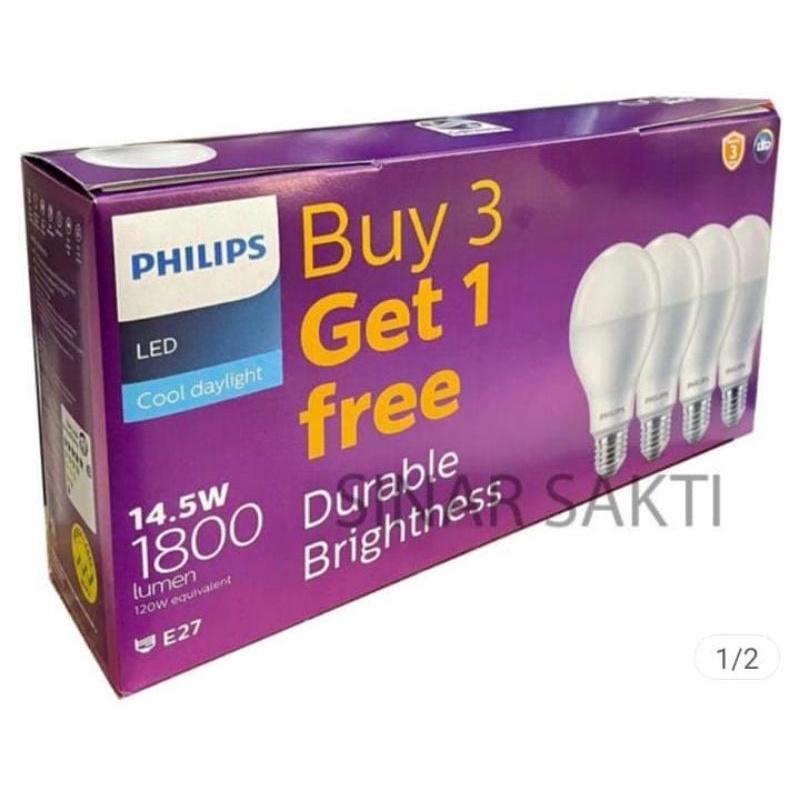 lampu Philips LED 14,5 watt