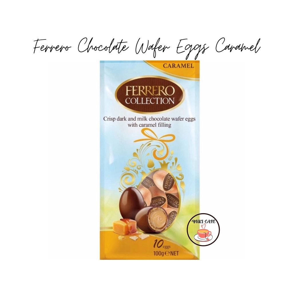 

COKELAT - FERRERO CHOCOLATE WAFER EGGS CARAMEL