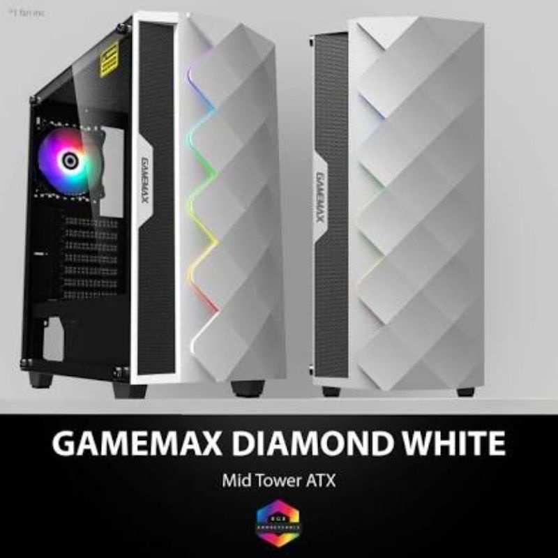 Gamemax white diamond white