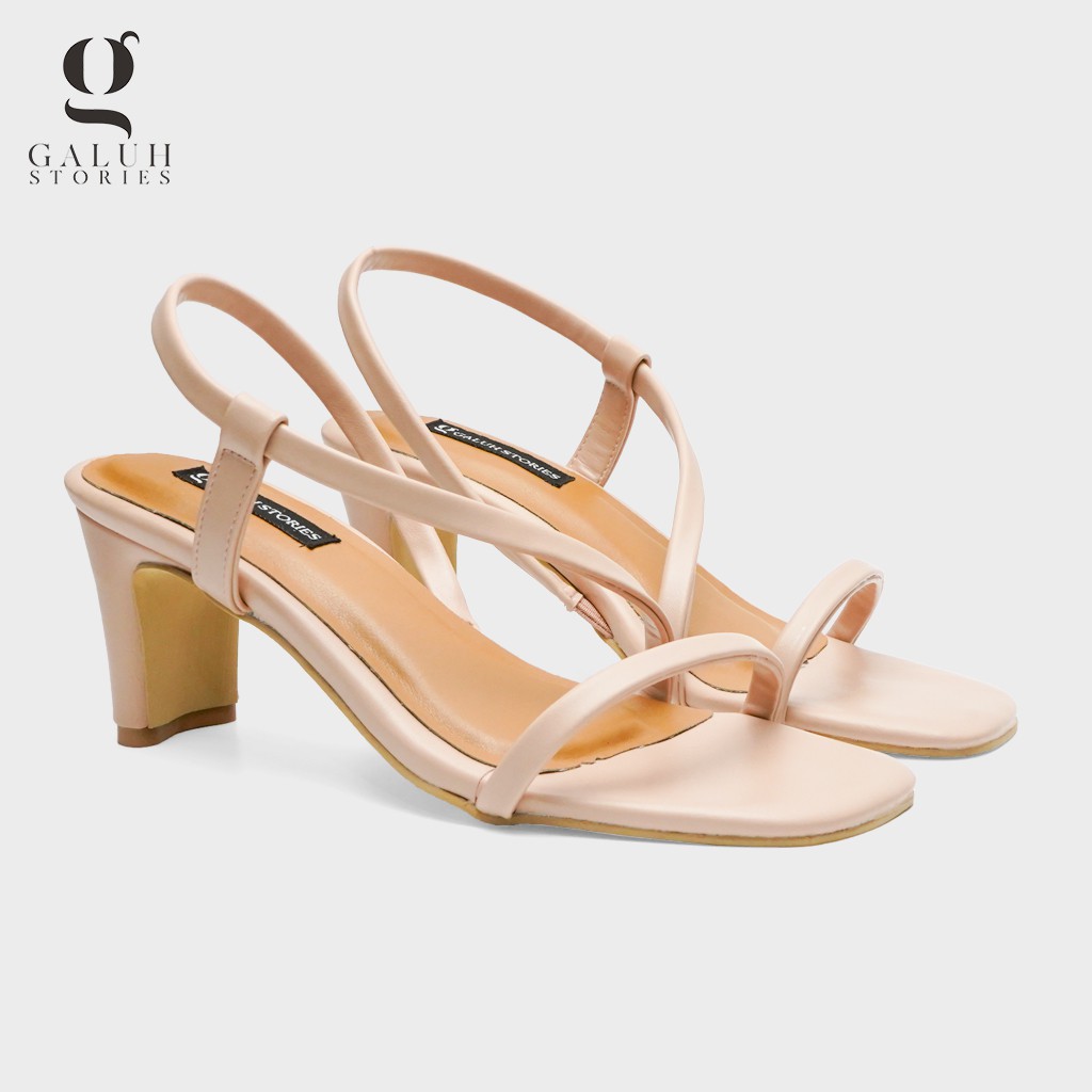 Galuh Stories Hana Block Heels Wanita-1