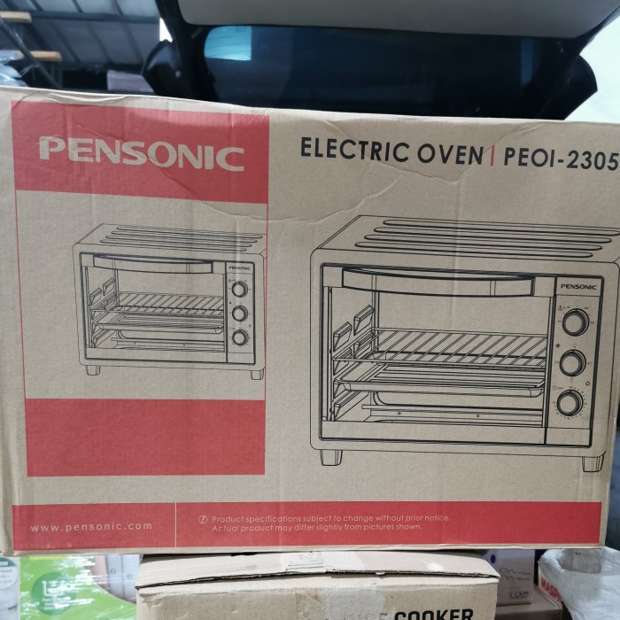 ELECTRIC OVEN / OVEN LISTRIK PEMANGGANG PENSONIC PEOI2305 23LITER ORIGINAL MURAH