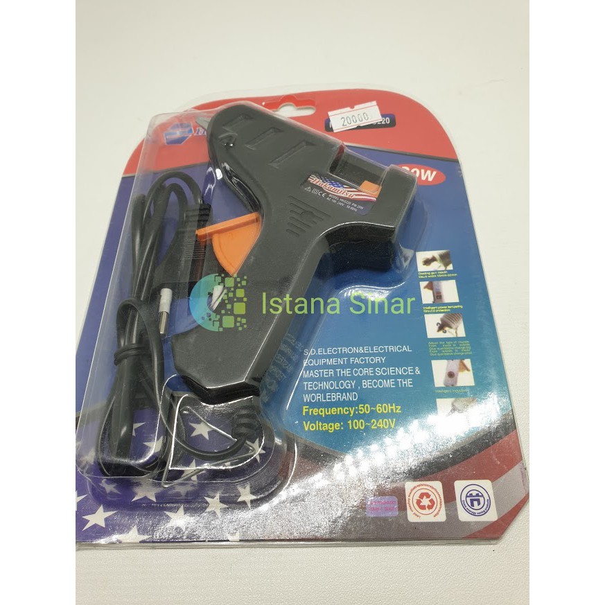 Lem tembak glue gun stick cair lengket refill HAKAMITSU 6620 (7.2mm)