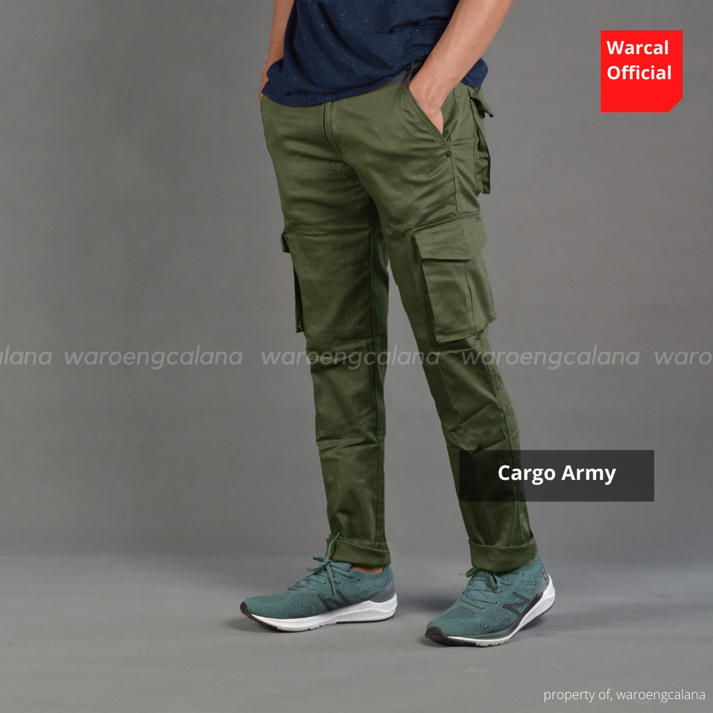 Malmo Celana Cargo Panjang Army