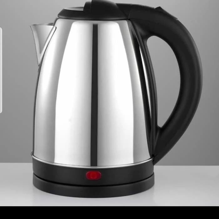 Teko Listrik Kettle Elektrik Pemanas Air 2L 2 Liter Stainless Stell Portable Teko Hotel