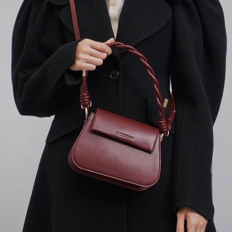 Bag CHARLES&KEITH Twist Top Handle | tas CK