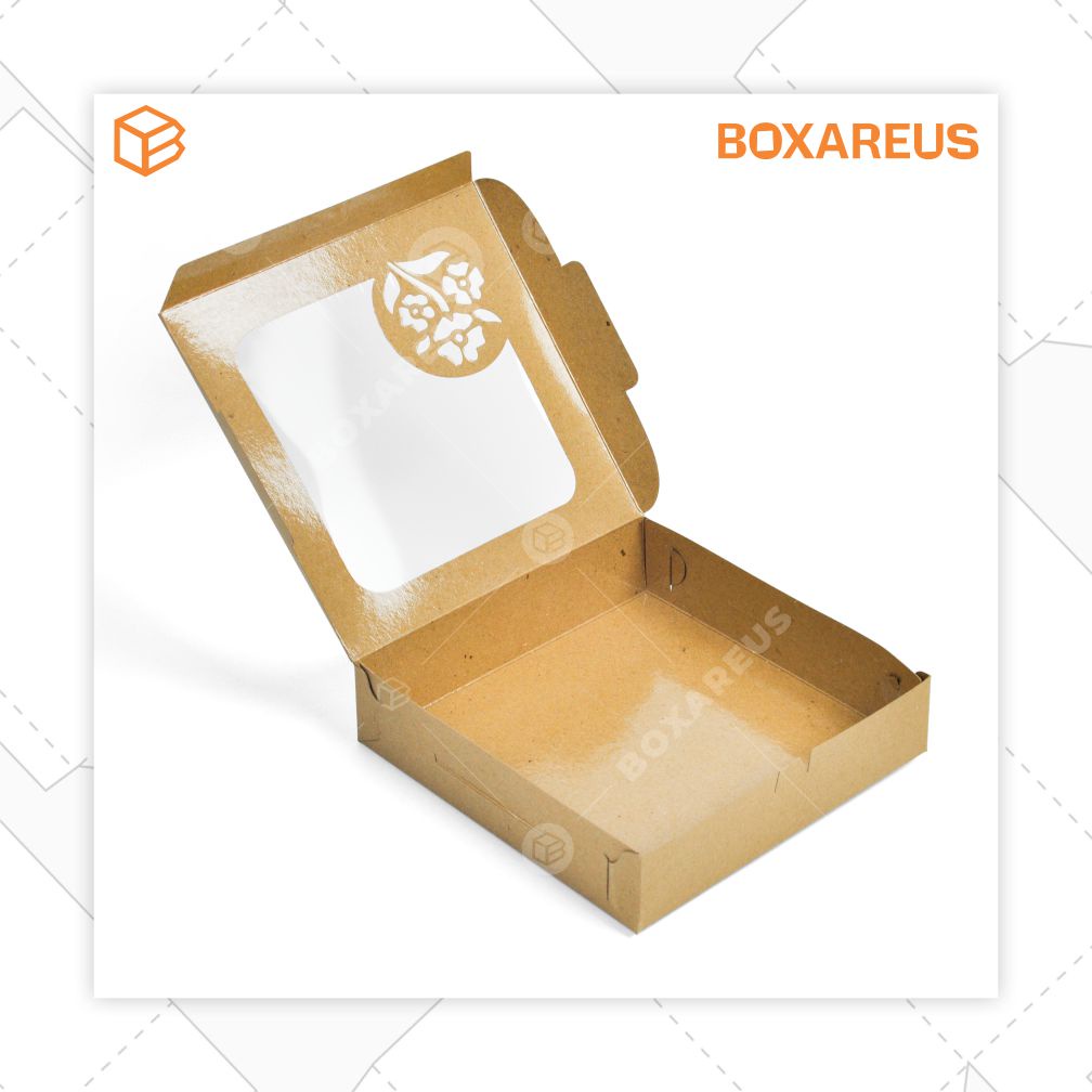 Box Kue Window Cake Box Brownies Packaging Dus Bolu | CB2205