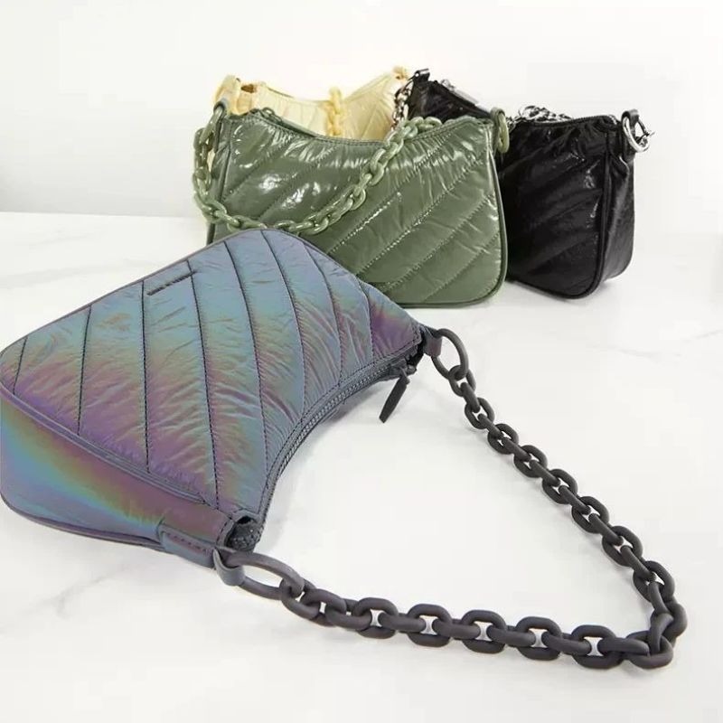 5.5 SALE | CK Panelled Chain Handle Crossbody Bag