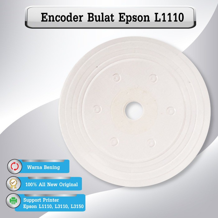 Encoder Disk Bulat Epson Scale Printer L1110 L1210 L1250 L1256 L3100 L3101 L3110 L3210 L3116 L3150 L3156 L3250 L3256 L5190 L5290 L5296